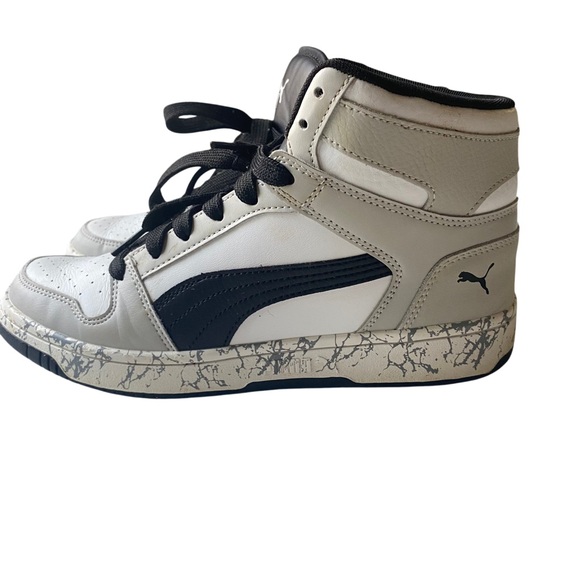 Puma Kids' Rebound Layup High Top Sneaker Big Kid Size 7 7C - Picture 5 of 9